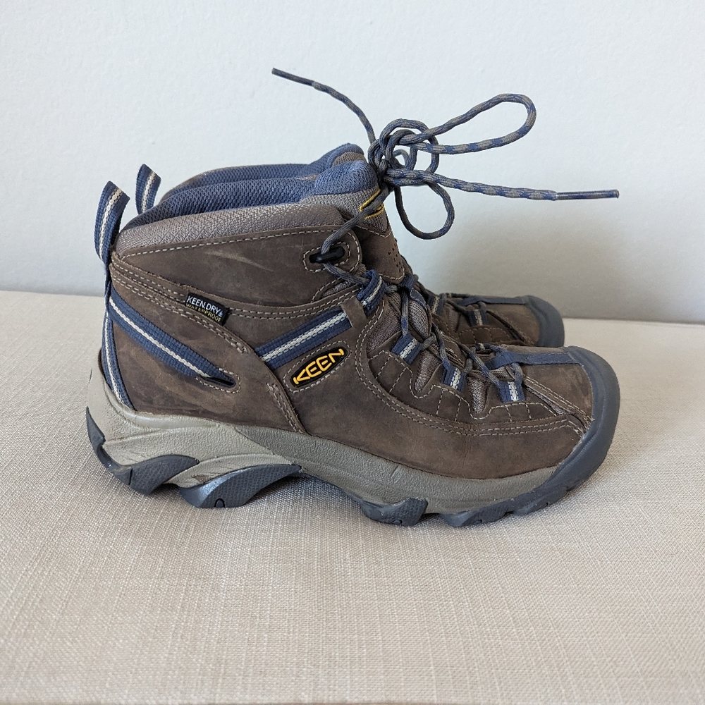 Keen | Targhee II Waterproof Mid - Goat/Crown Blue - Size 10.5